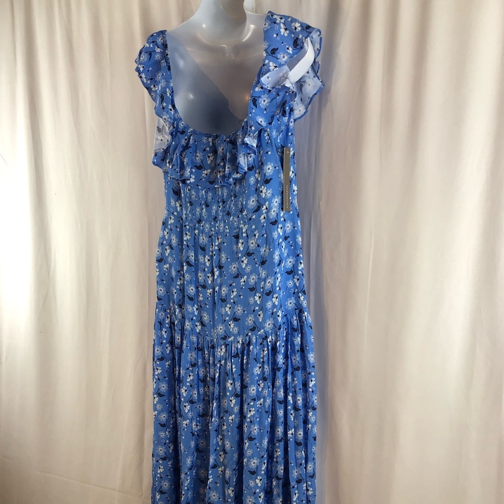 Anthropologie Yumi Kim floral tiered maxi dress NWT 8 - Picture 5 of 16